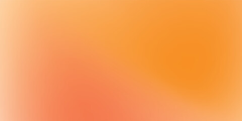 Soft background orange white gradient color. Minimalist fluid background. vector eps 10
