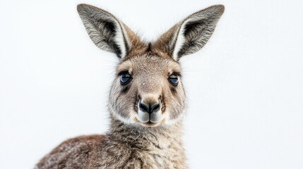 Fototapeta premium Kangaroo isolated on white background