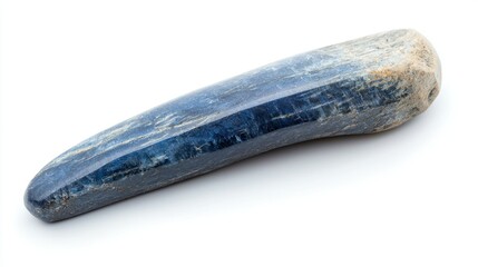 Kyanite isolated on white background
