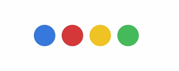 colorful circle palette, set of colours, different colours in circles 