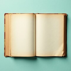 Naklejka premium Crinkled old book page with brown spots and tears, paper, brown