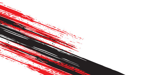 black white and red grunge texture background vector illustration eps 10