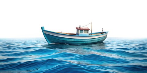 Naklejka premium Vintage Seascape: Retro Boat Photography, Ocean Vessel, Sailing Ship, Classic Yacht, Nautical Image, Old Photo, Seafaring, Maritime, Aged Photograph