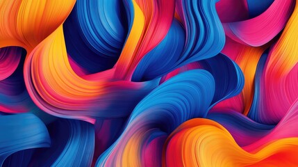 Vibrant abstract paint splashes background with colorful chaotic brush strokes in motion. No text, no people.