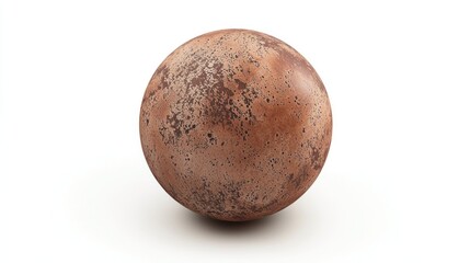 Mars isolated on white background