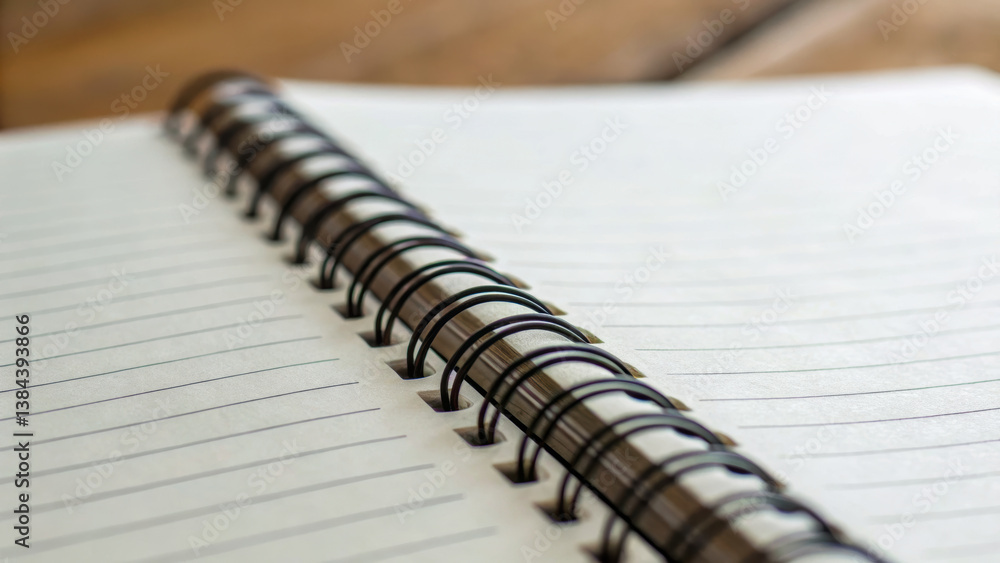 Aufkleber blank notebook with spiral binding offers perfect canvas for error prevention and corrective action 