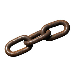 Obraz premium old rusty chain