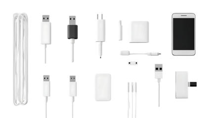 High-Quality 3D Phone Charger Set for Realistic Renders.png