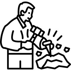 Stonecutter Icon