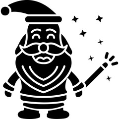 Obraz premium Santa Claus Icon