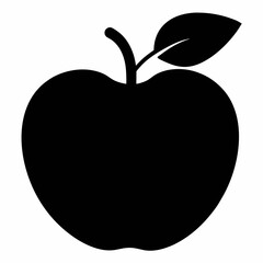 vector illustration of an apple
