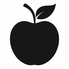 vector illustration of an apple