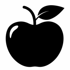 vector illustration of an apple