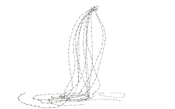 Abstract structure of interconnected elements