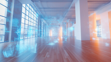 An AI powered 3D model generator, creating realistic and optimized 3D models for use in virtual reality and gaming applications, Gaming tech style