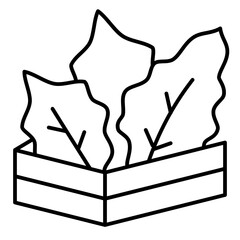 Leafy Greens in a Box