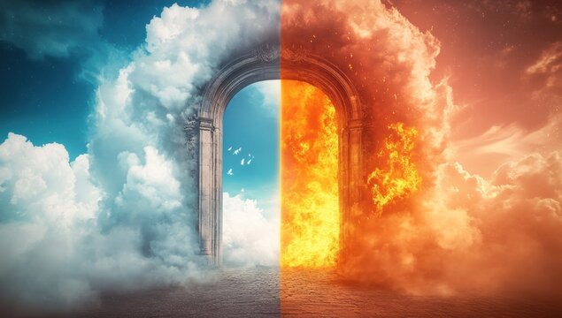 Archway between Heaven and Hell