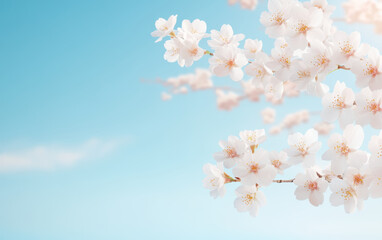 Fresh and natural background of e-commerce product display table