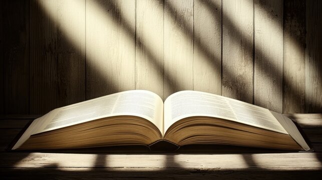 Open book resting on a wooden table representing editable consulting proposal format for business solutions