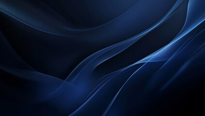 Obraz premium Dark abstract flowing lines