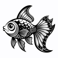 vector illustration of fish