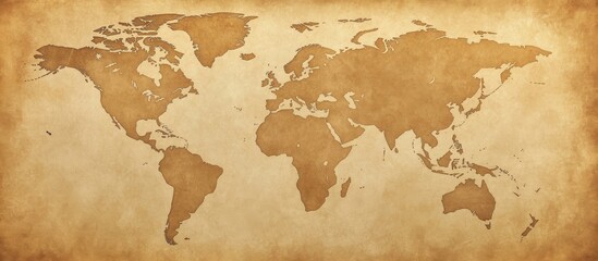 Antique World Map