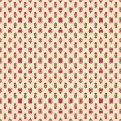 Versatile Colorful Pattern for Textile Design