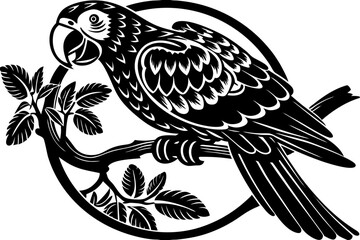 vector illustration of a bird