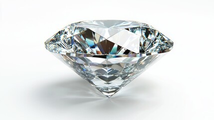 Diamond isolated on white background
