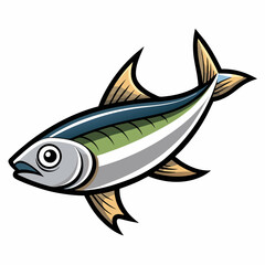 fish on a white background