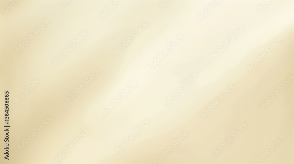 Poster smooth gradient of solid ivory color creates serene and elegant background, perfect for various desi