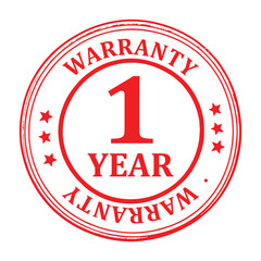 1 Year Product Guarantee Emblem