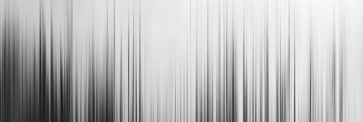 Obraz premium Minimalist black and white abstract pattern with fine lines reflecting modern digital design aesthetics and clean visual elements