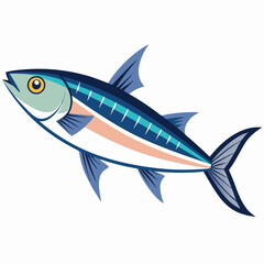 Obraz premium fish on a white background