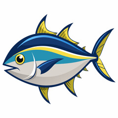 Fototapeta premium illustration of a fish