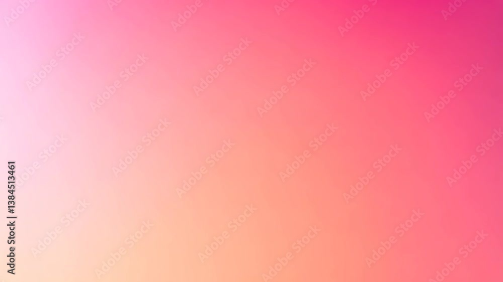 Poster subtle gradient transition from deep pink to light peach creating a soft abstract background