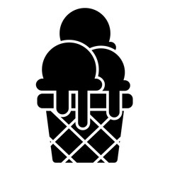 Ice Cream Waffle Cone