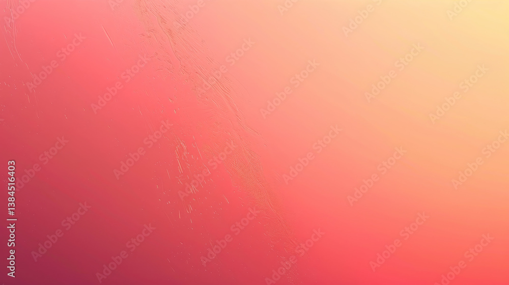 Poster smooth gradient background featuring shades of salmon and peach, creating warm and inviting atmosphe