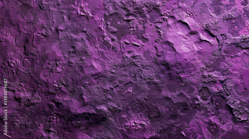 Aufkleber textured surface shades of purple, featuring rough and uneven appearance that evokes sense of depth 