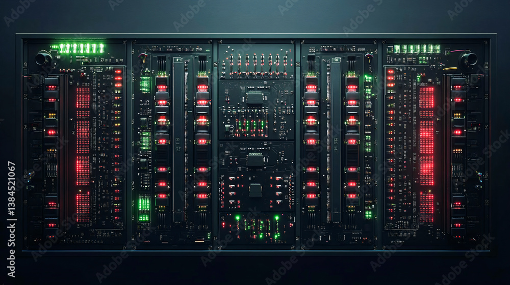 Poster computer system technology that provides online network services. processor, software services, appl
