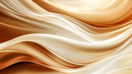 Abstract Brown and Beige Waves.