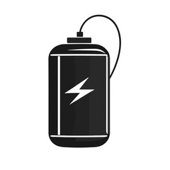 Minimalist Power Bank Vector Design