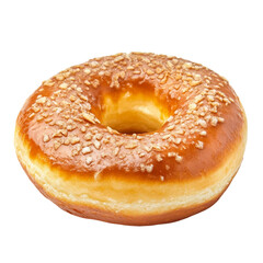 Sweet donut isolated on white background