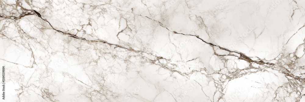 Aufkleber Luxurious marble texture with flowing veins in soft neutral tones creating an elegant minimalistic aesthetic suitable for upscale interiors