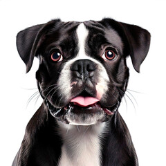 perro, bulldog, bulldog francés, mascota, franceses, cachorro, animal, blanco, aislada, cuca, canino, - obrazy, fototapety, plakaty