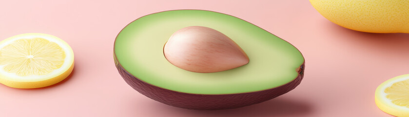 Fresh plant based recipes often highlight creamy texture of avocado, making it perfect ingredient for healthy dishes