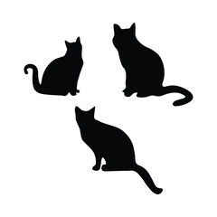 Cat silhouette 