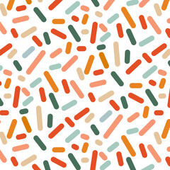 Vintage Stripe Pattern with Classic Color Palette, Perfect for Retro-Inspired Designs

