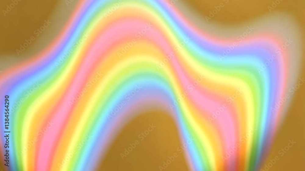 Poster iridescent holographic background with abstract spectrum of colors and gradient perfect for modern d