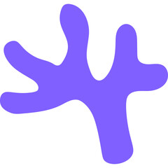 Obraz premium Hand Drawn Abstract Shape